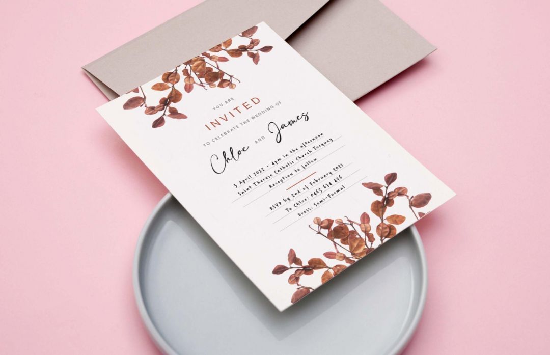 Getting Creative with Blank Wedding Invitations