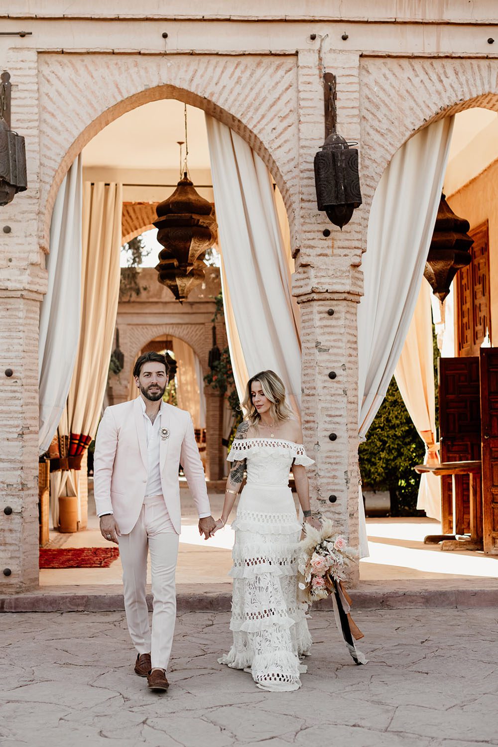 Morocco destination wedding inspiration at BELDI Country Club in Marrakech