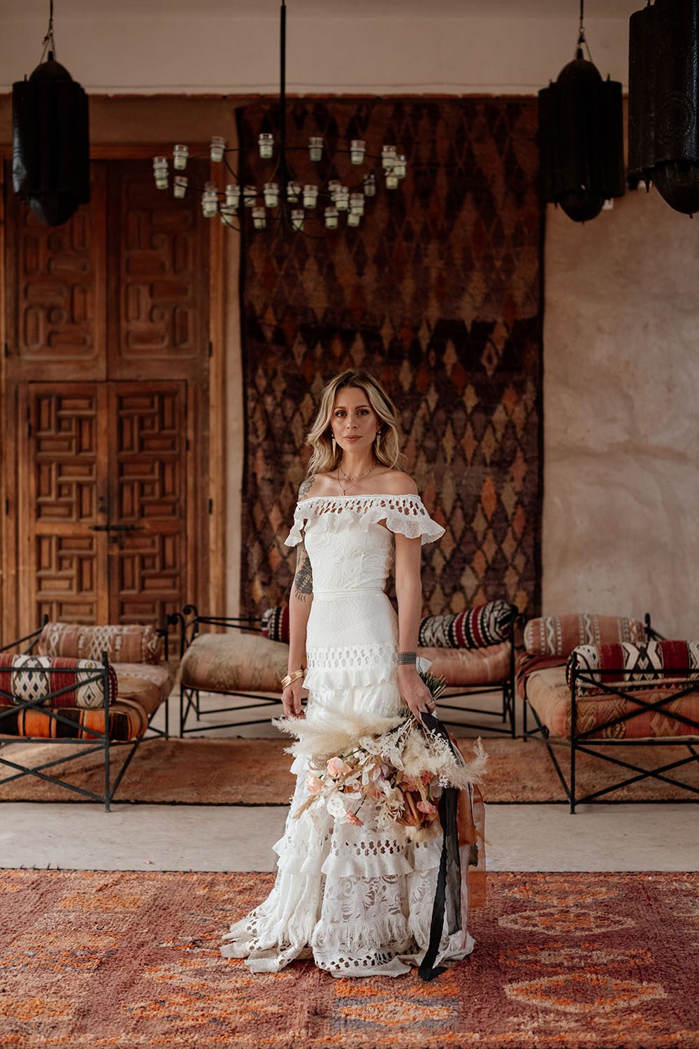 Morocco destination wedding inspiration at BELDI Country Club in Marrakech