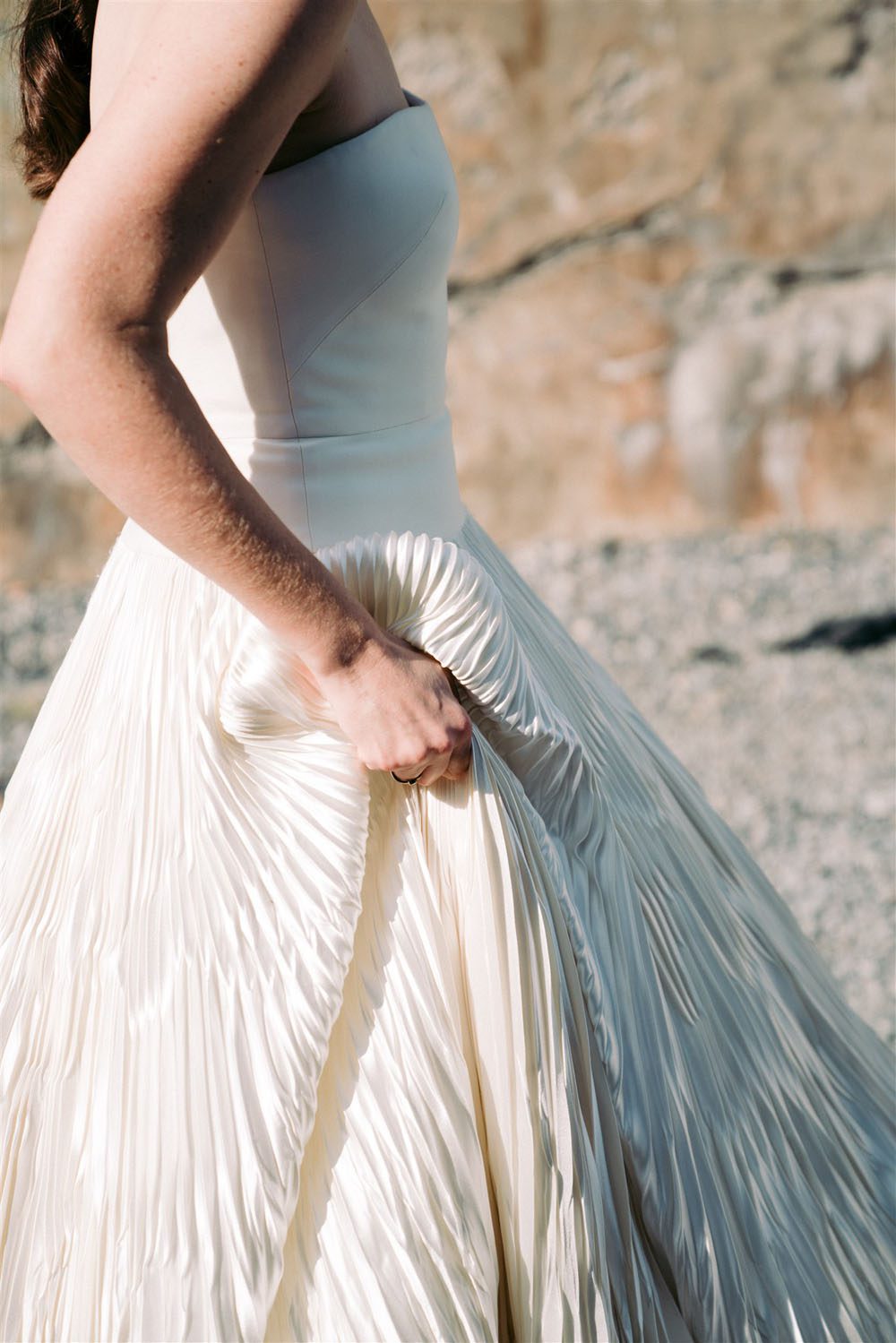 Two architects' design-focused secret garden wedding