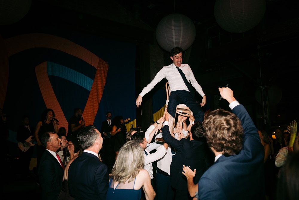 Two architects' design-focused secret garden wedding