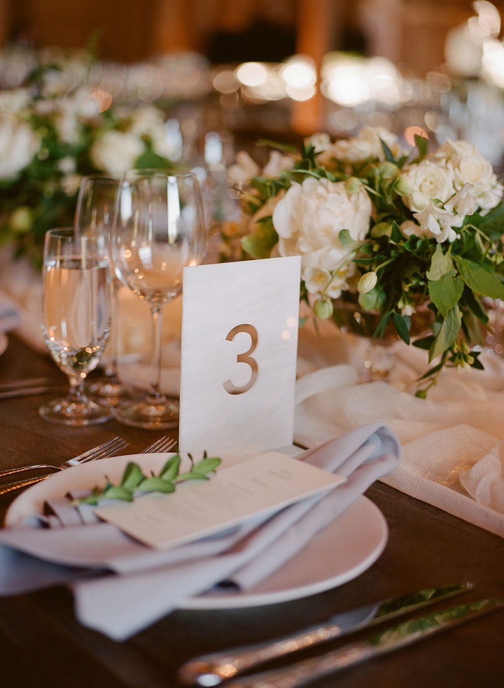 Timeless green and white wedding at Santa Lucia Preserve