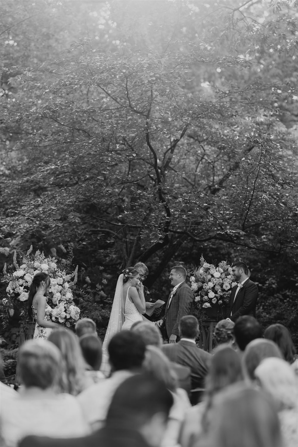 A beautiful backyard wedding in Memphis