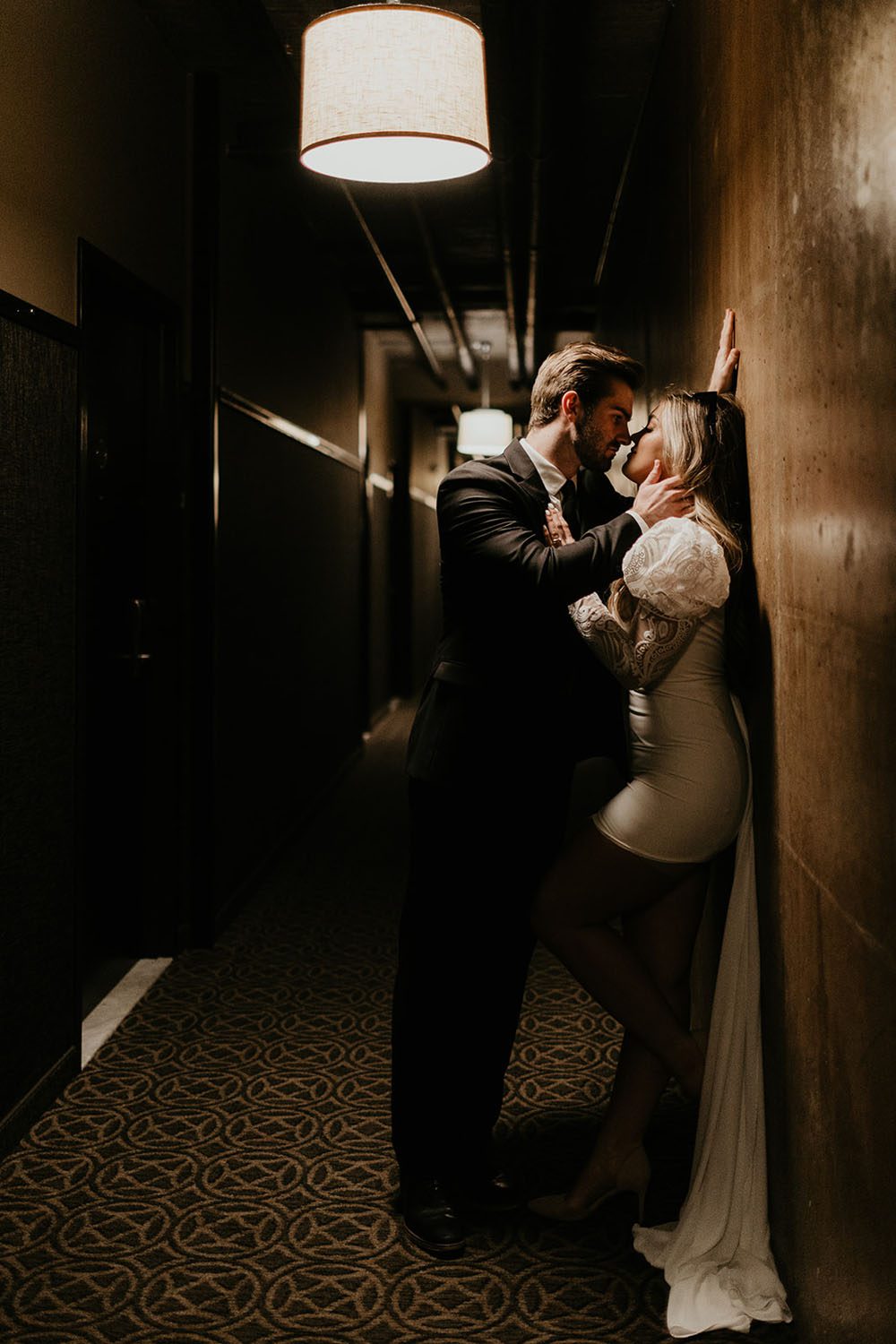Anniversary weekend hotel photo shoot